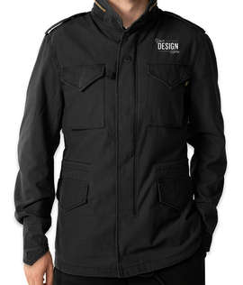 Alpha Industries M-65 Defender Jacket - Color: Black