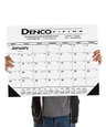 Black and White Monthly Desk Calendar