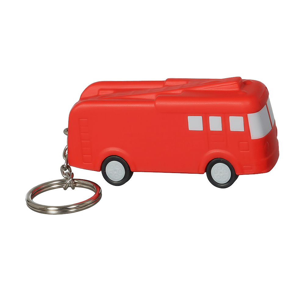 Fire Truck Stress Reliever Keychain-default