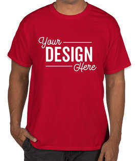 Hanes X-Temp T-shirt - Color: Deep Red