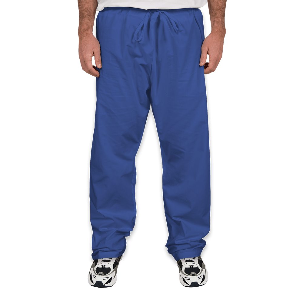 Harriton Drawstring Scrub Pant - Embroidered-default