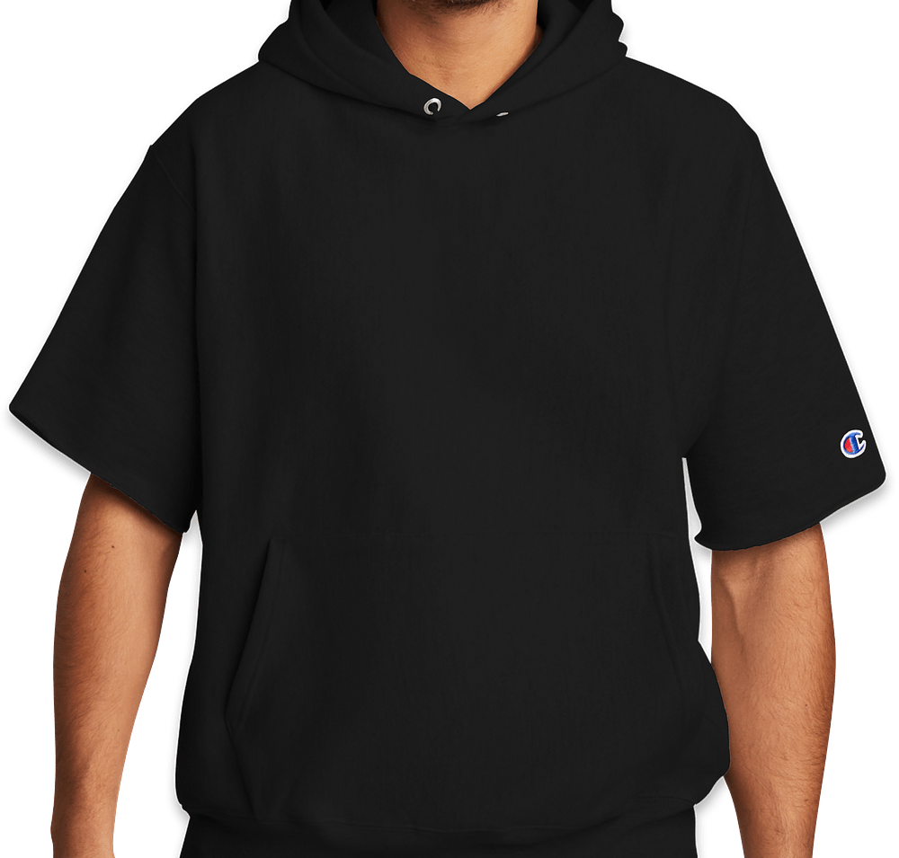 Champion Reverse Weave Short Sleeve Pullover Hoodie-default