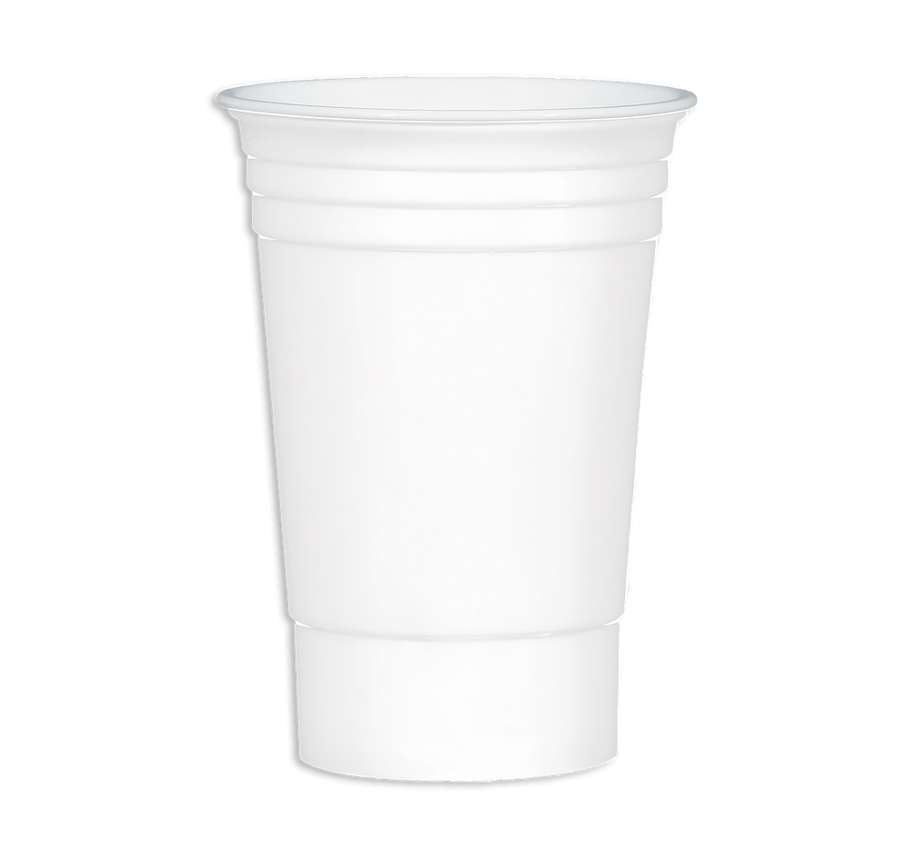 Full Color 16 oz. Reusable Plastic Party Cup (Case of 100)-default