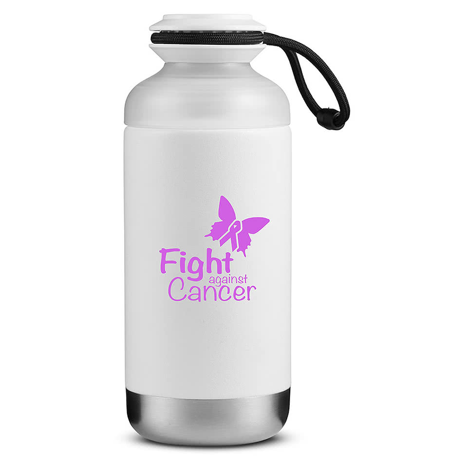 16.9 oz Contour Insulated Water Bottle with Duo Lid