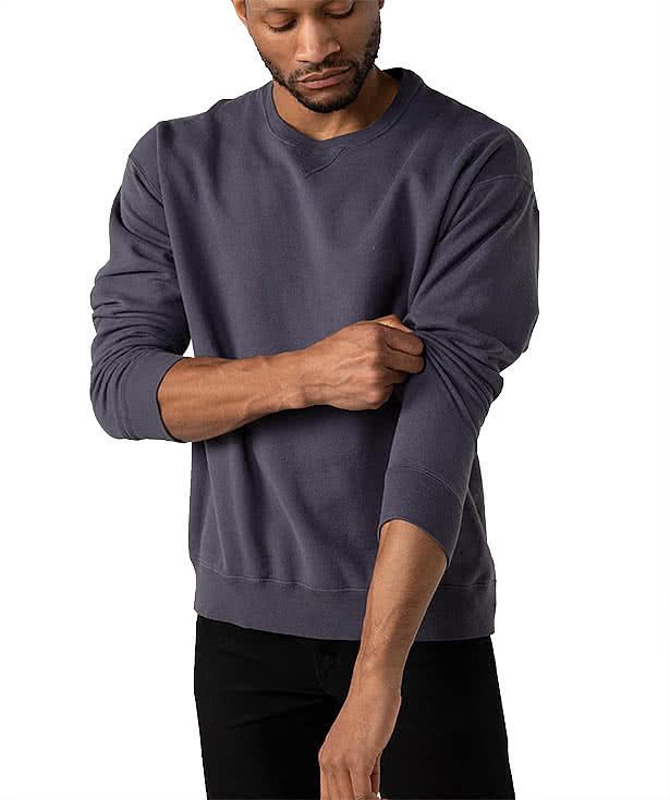 Hanes ComfortWash Garment Dyed Crewneck Sweatshirt 