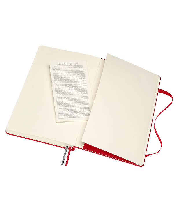 Moleskine Hard Cover Ruled Expanded Notebook