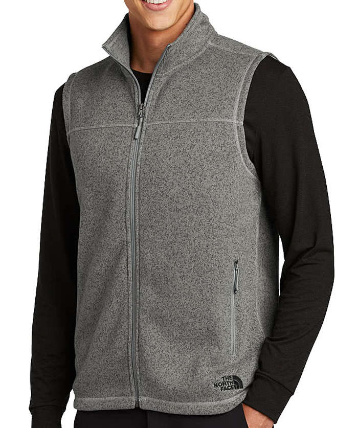 Custom The North Face Sweater Fleece Vest - Design Vests Online at