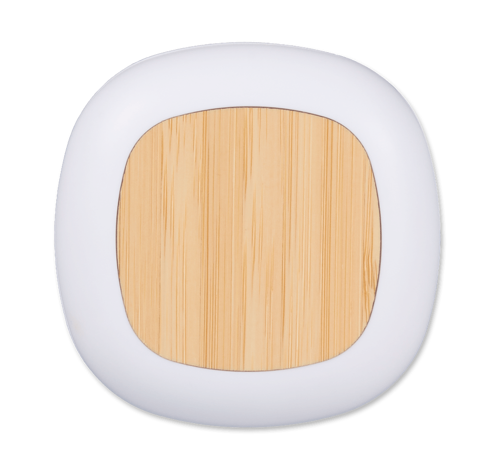 Full Color Mini Recycled Personal Diffuser with Bamboo Accent-default