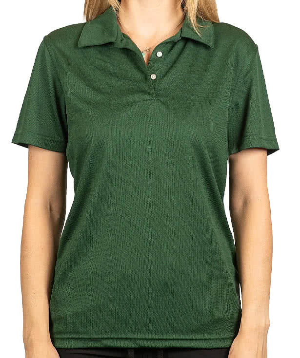 Burnside Women’s Solid Performance Pique Polo
