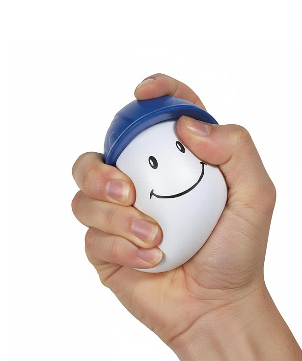 Happy Hard Hat Stress Reliever