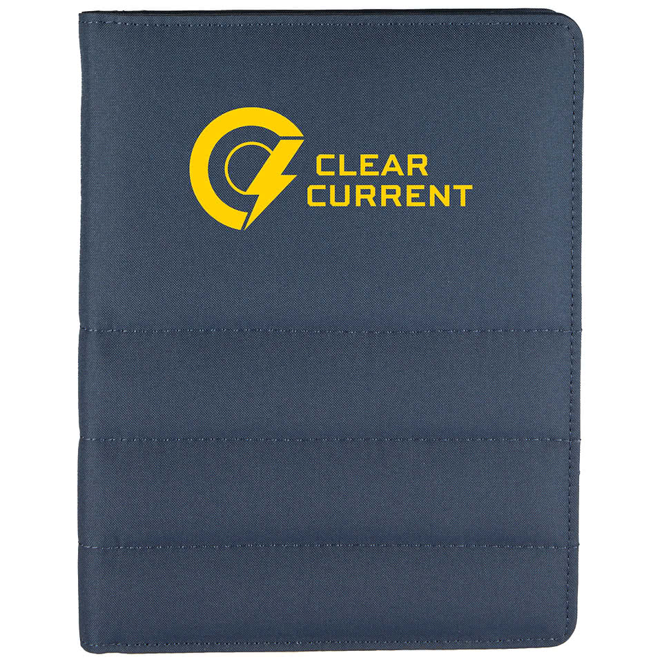 Full Color Puffer Jr. Recycled Padfolio