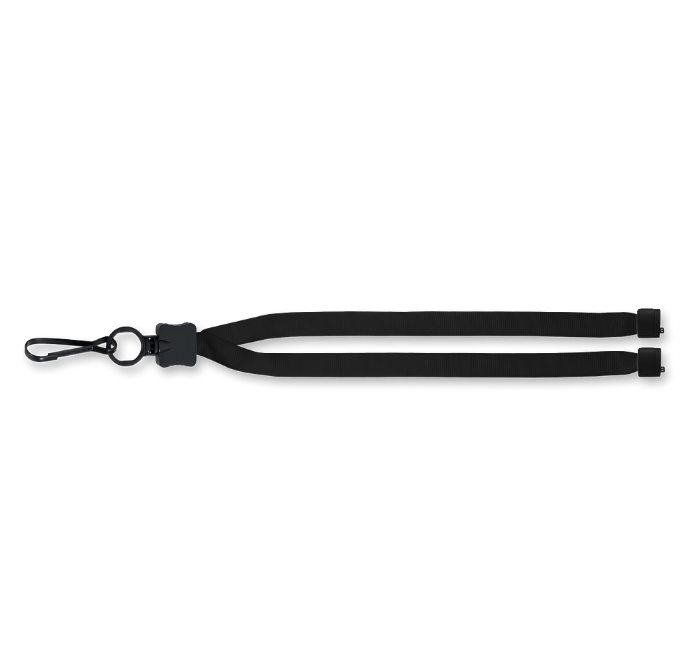 Full Color Lanyard with O-Ring, Metal Swivel Hook, and Convenience Release-default