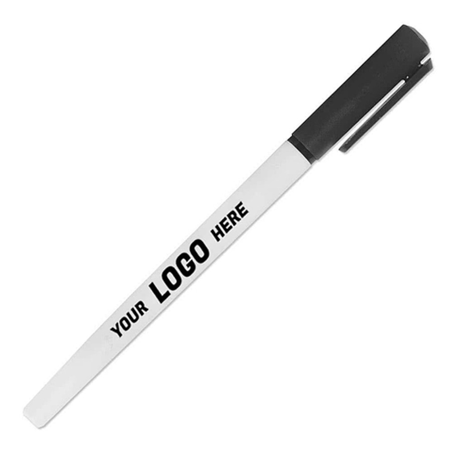 Paper Mate Write Bros Stick Pen (blue ink) in White