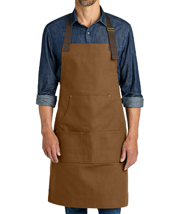 Port Authority Signature Workwear Full Length Multi Pocket Apron - Embroidered