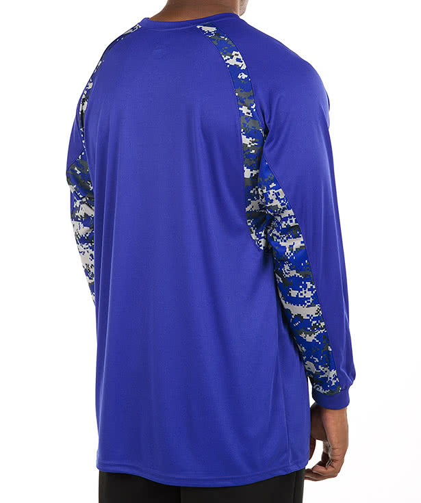 Badger Digital Camo Long Sleeve Performance Shirt