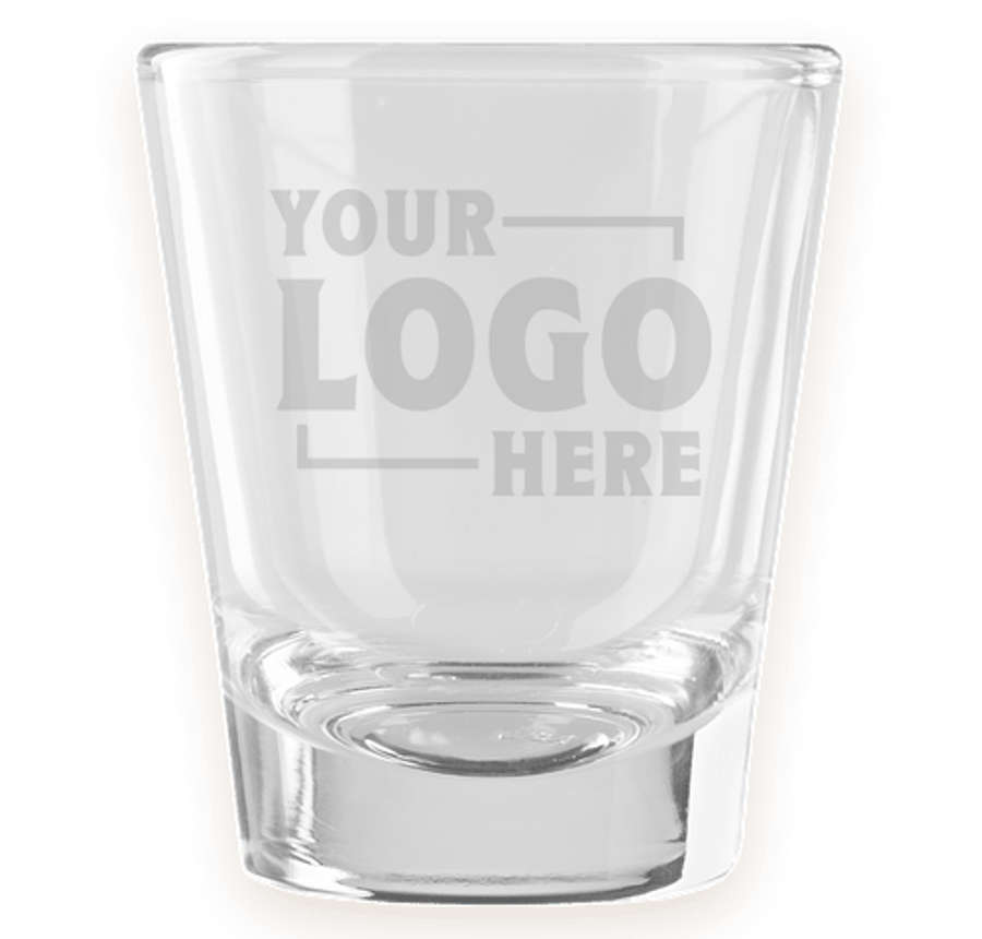 Laser Engraved 1.75 oz. Shot Glass in Clear