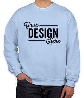 Canada - Gildan Midweight 50/50 Crewneck Sweatshirt - Color: Light Blue