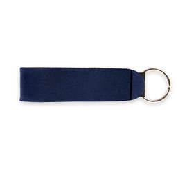 Neoprene Wrist Strap Keychain - Color: Navy