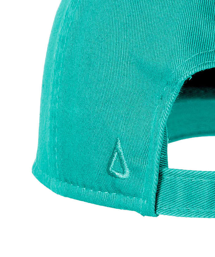 Ahead Largo Washed Twill Baseball Hat - Hexagon Patch - Printed