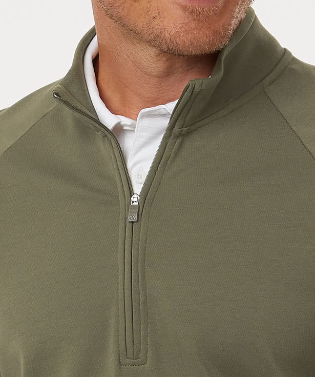 Adidas Club Recycled Quarter Zip Shirt