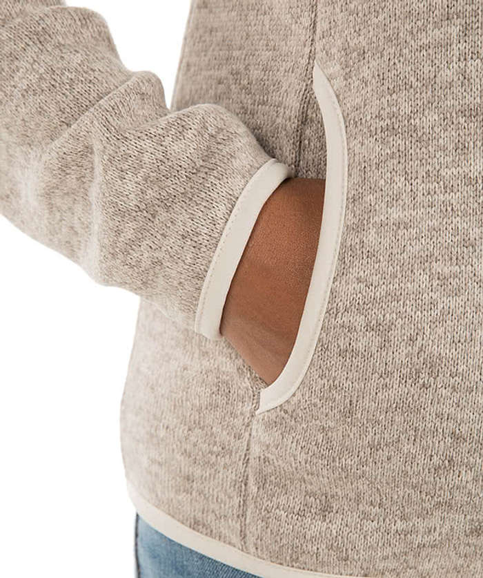 Charles River Women's Quarter Zip Sweater Fleece Pullover