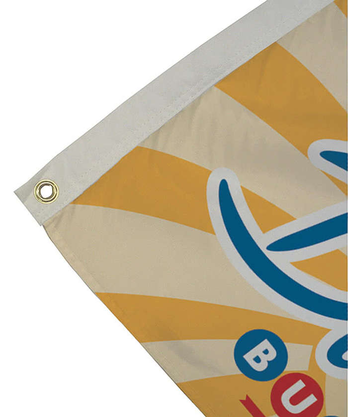 Full Color 5' x 3' Single-Sided Polyester Flag