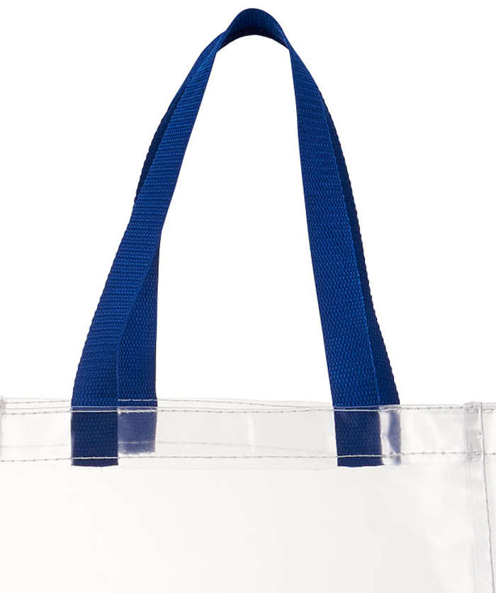 Rally Small Clear PVC Stadium Tote Bag