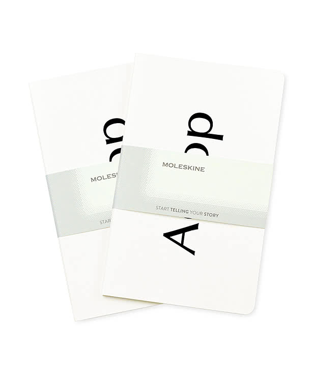 Moleskine Large Soft Cover Volant Notebook Pack (Set of 2)