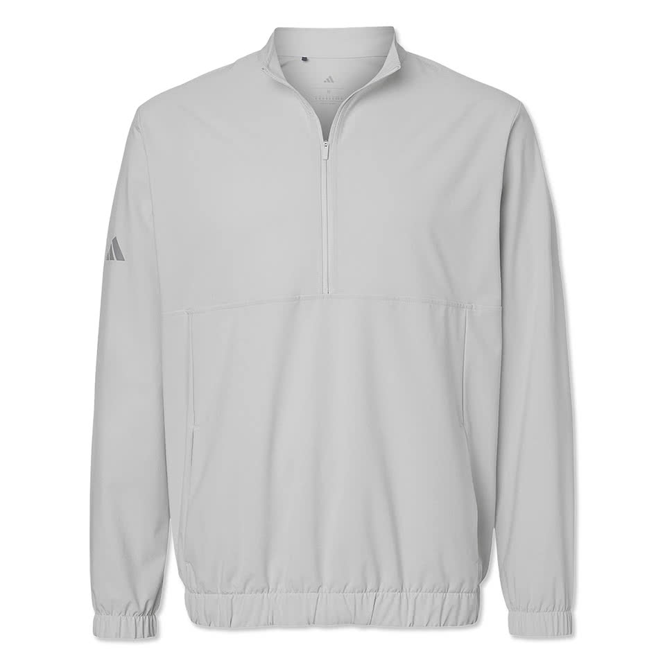 Adidas Stretch Woven Recycled Performance Quarter-Zip Pullover