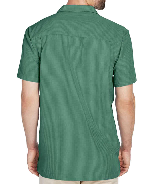Harriton Barbados Textured Camp Shirt