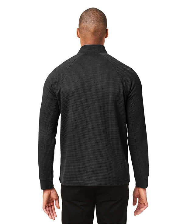Custom North End Rhythm Waffle Quarter Zip Performance Pullover