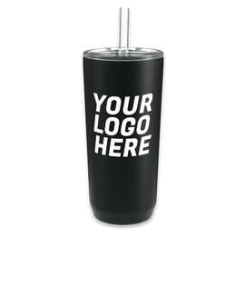 CamelBak 20 oz. Stainless Steel Tumbler with Straw - Color: Black