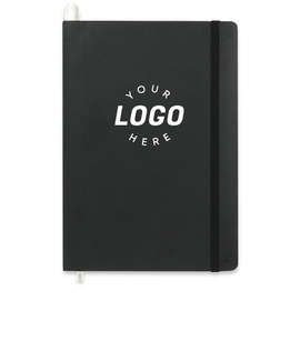 Karst Stone Soft Cover Bound Notebook - Color: Black