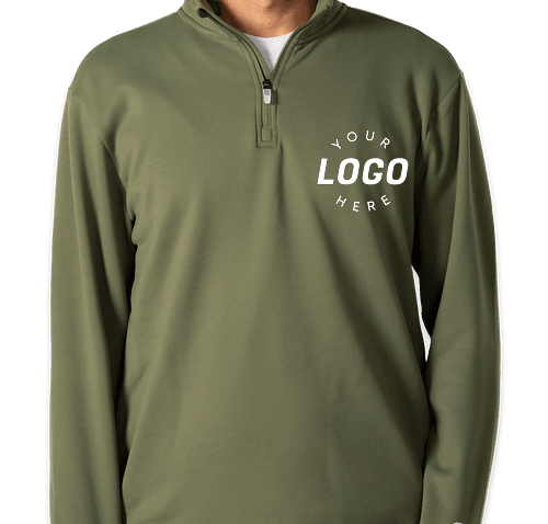 Custom Champion Sport Recycled Quarter Zip Shirt Design Quarter Zip Sweatshirts Online at CustomInk