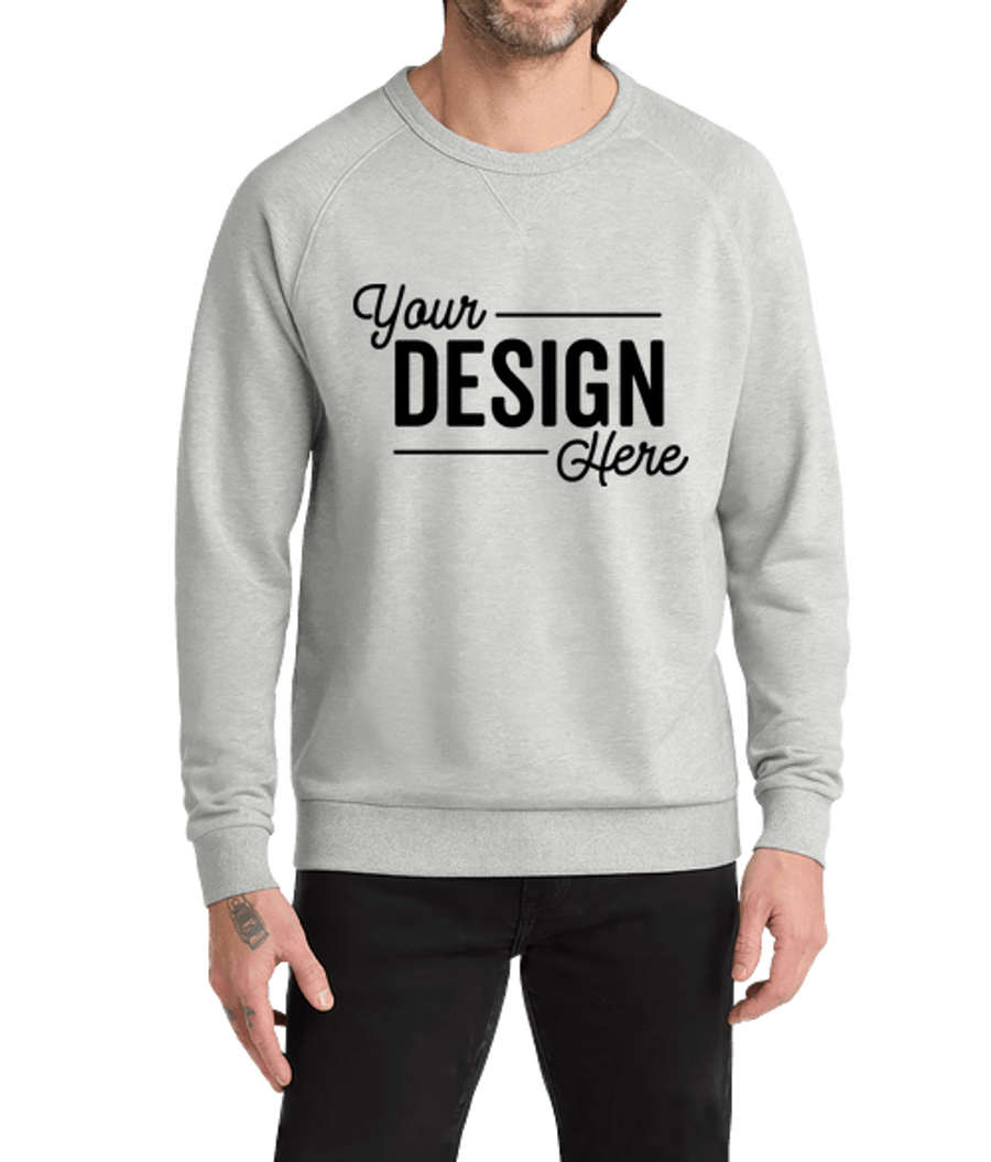 Allmade Organic French Terry Crewneck Sweatshirt in Granite Grey Heather