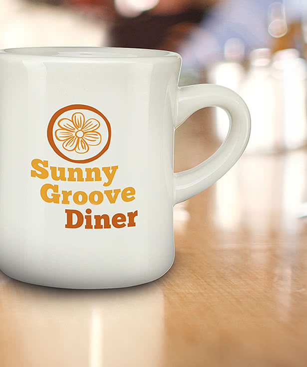 12 oz. CuppaJo Diner Mug