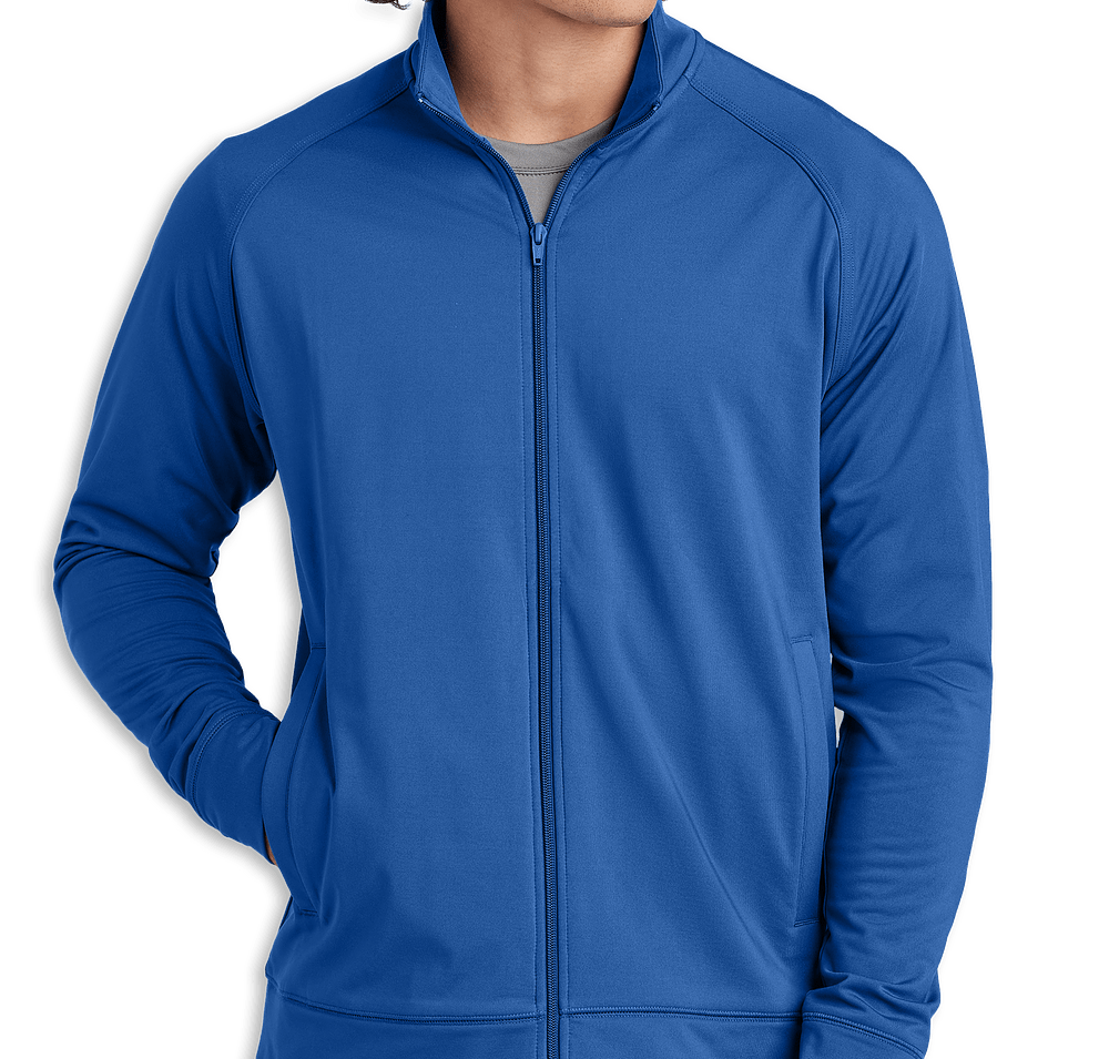 Sport-Tek Sport-Wick Cadet Stretch Full Zip Sweatshirt-default
