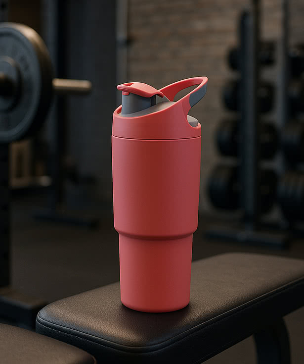 Asobu 32 oz. Cosmic Insulated Water Bottle with Pop-Up Straw