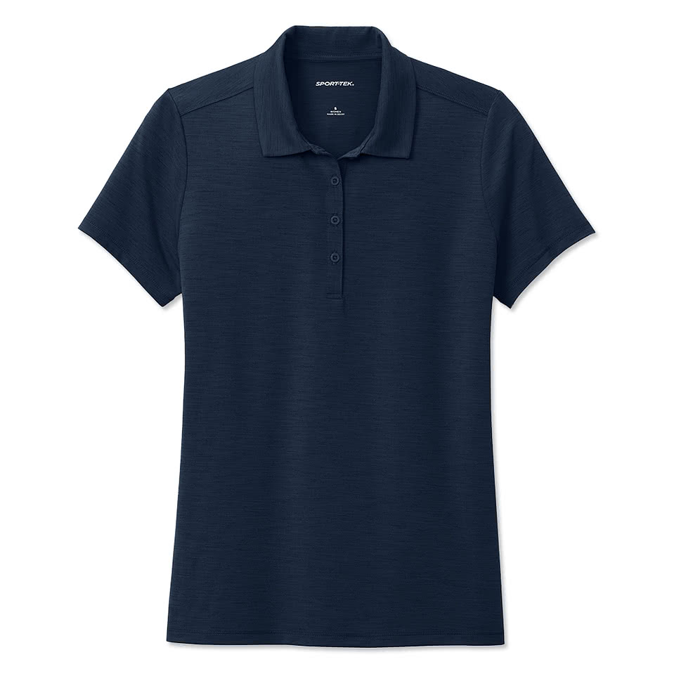 Sport-Tek Women's Versa Recycled Performance Polo - Embroidered
