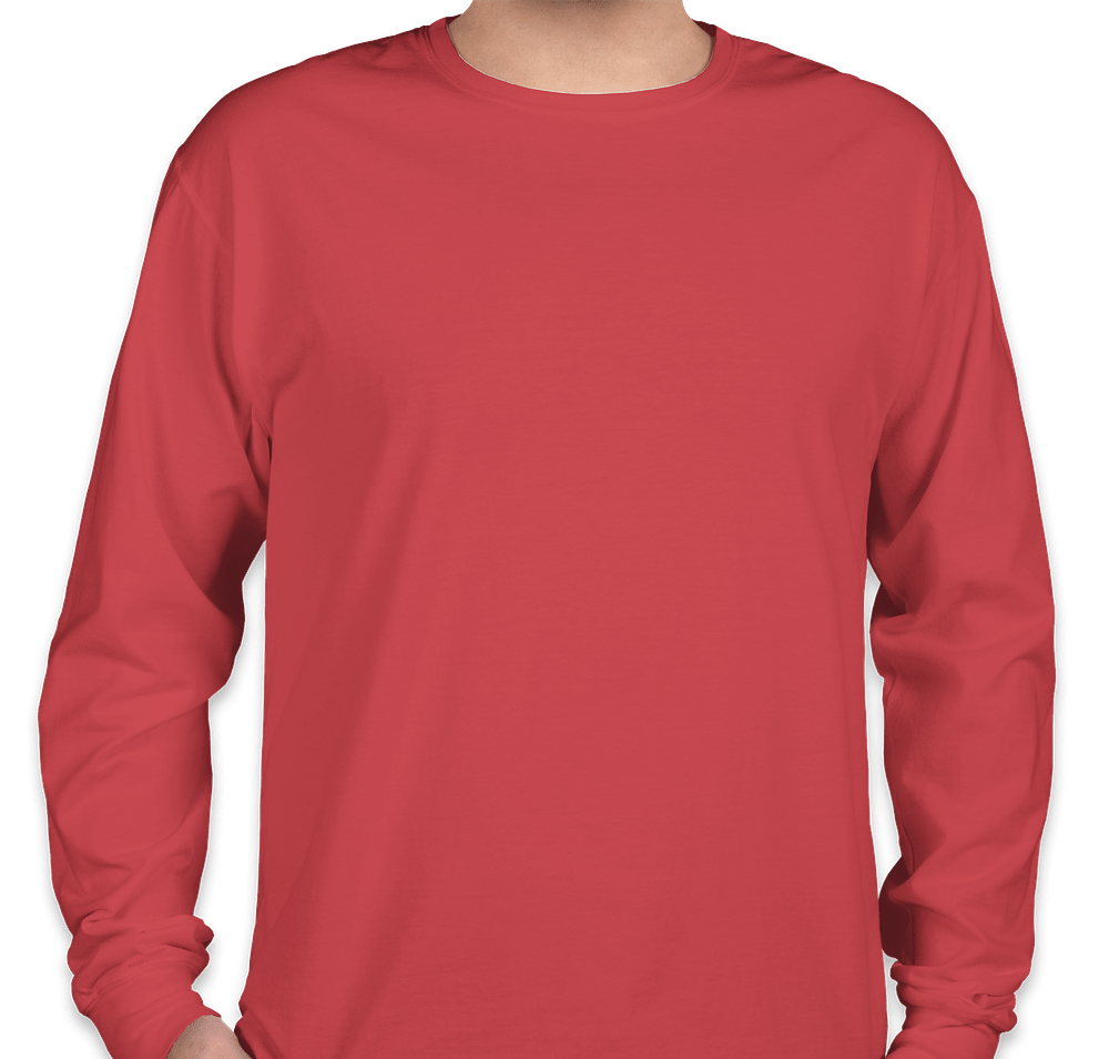 Hanes ComfortWash Garment Dyed Long Sleeve T-shirt-default