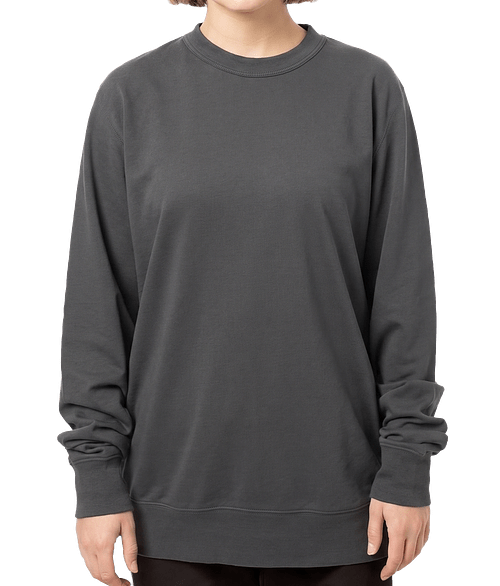 Econscious Motion French Terry Crewneck Sweatshirt in Graphite