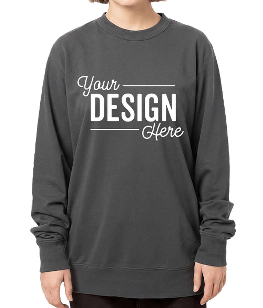 Econscious Motion French Terry Crewneck Sweatshirt in Graphite