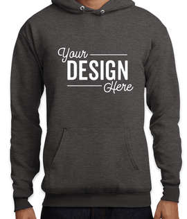 Port & Company Core Pullover Hoodie - Color: Dark Heather Grey
