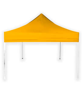 Full Color 10' Heavy Duty Canopy Tent - Color: Athletic Gold