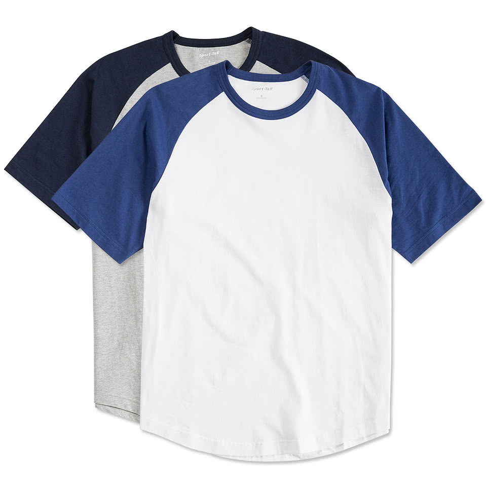 【2plan】Eagle Wing Raglan Track Short Sleeve T-shirt Custom Sport-Tek Short Sleeve Raglan T-shirt - Design Team
