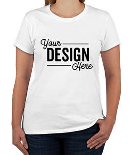 Gildan Women's 100% Cotton T-shirt - Color: White