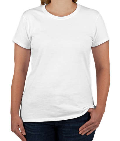 Canada - Gildan Women's 100% Cotton T-shirt - White