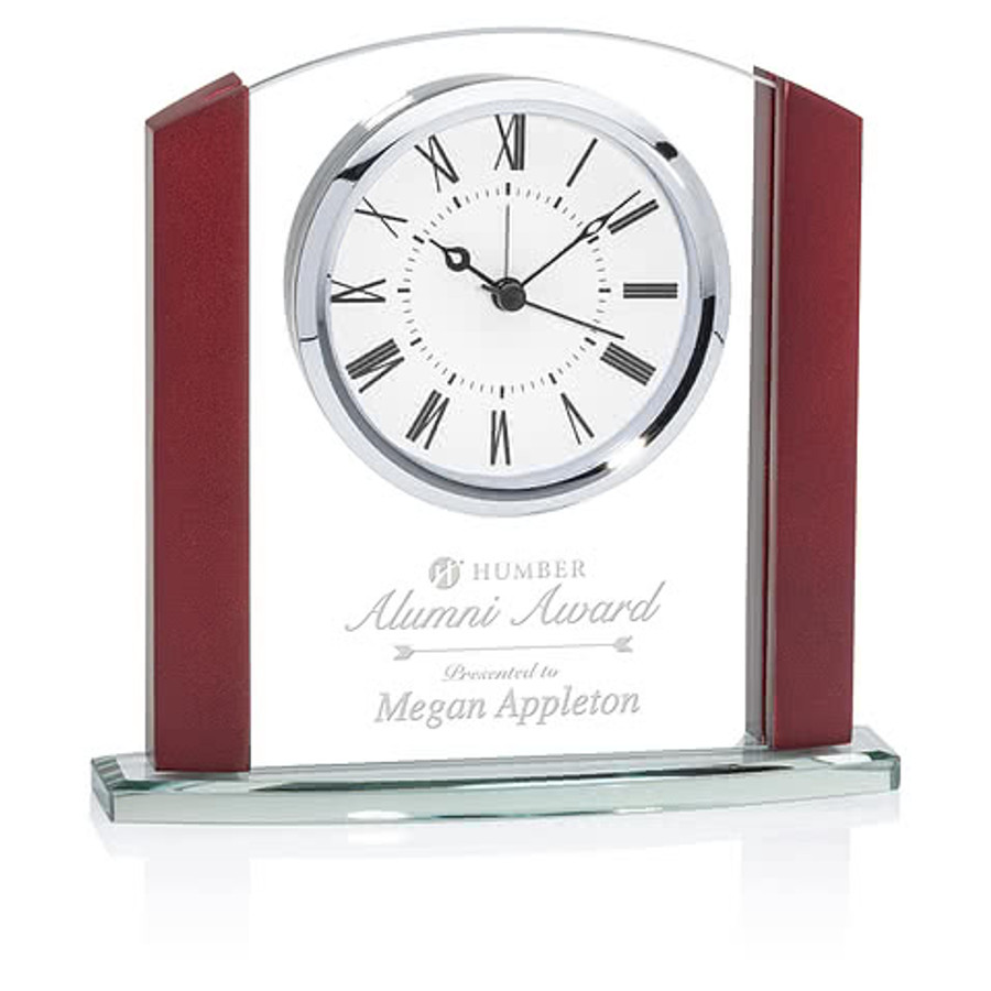 Paxton Clock in Rosewood