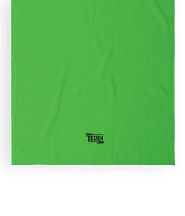 Midweight Embroidered Beach Towel - Color: Lime Green