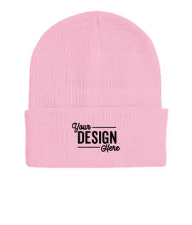 Sportsman Solid Cuff Beanie - Color: Pink